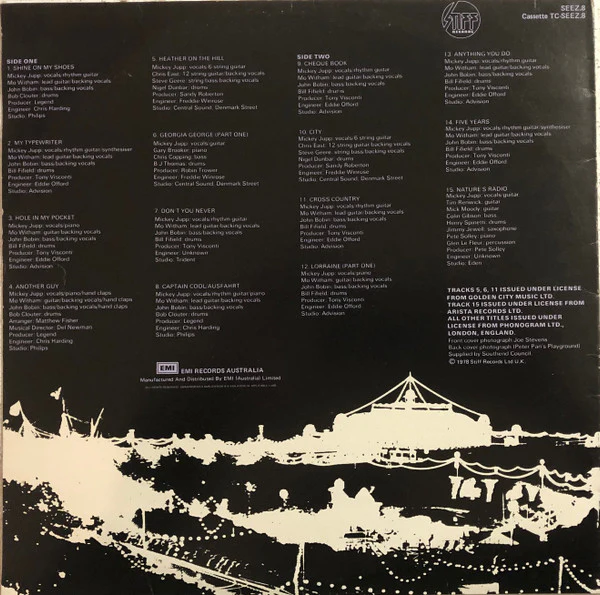 Legend – Mickey Jupp's Legend (VG+/VG) – LP, AU 1978 - Image 2