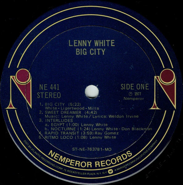 Lenny White – Big City (VG+/VG+) – LP, US 1977 - Image 3