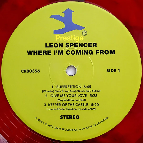 Leon Spencer, Jr. – Where I'm Coming From (M/M) – LP, US 2020 - Image 3