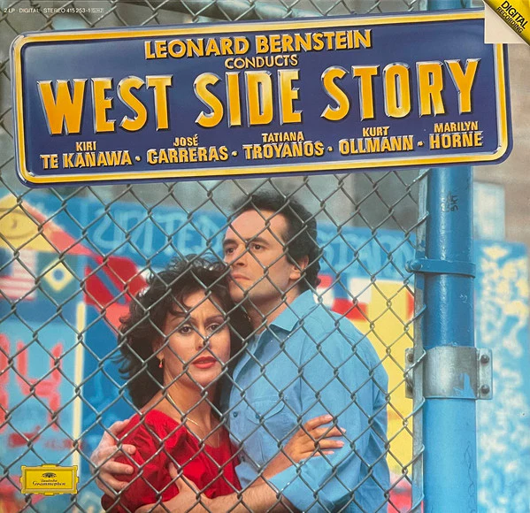 Leonard Bernstein – West Side Story (VG/E) – 2xLP, DE 1985