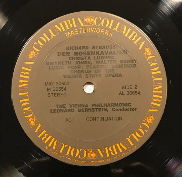 Leonard Bernstein, Wiener Philharmoniker, Christa Ludwig, Gwyneth Jones, Walter Berry, Lucia Popp – Der Rosenkavalier (VG+/VG+) – 4xLP, US 1971 - Image 4