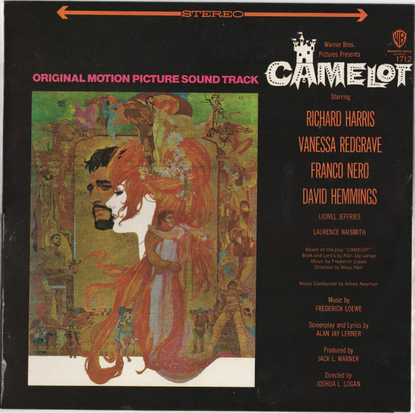 Lerner & Loewe, Richard Harris, Vanessa Redgrave, Franco Nero, David Hemmings, Lionel Jeffries, Laurence Naismith – Camelot (Original Motion Picture Sound Track) (VG+/VG+) – LP, AU