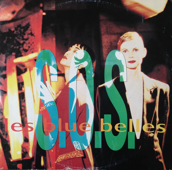Les Blue Belles – S.O.S. (VG/Generic) – 12", IT 1991
