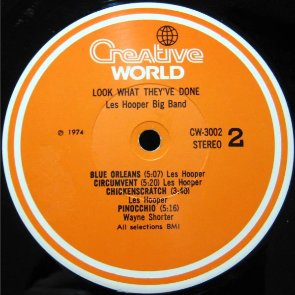 Les Hooper Big Band – Look What They've Done (E/VG+) – LP, US 1974 - Image 4