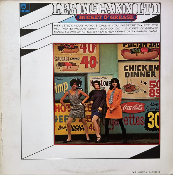 Les McCann Ltd. – Bucket O' Grease (VG/VG+) – LP, US 1967