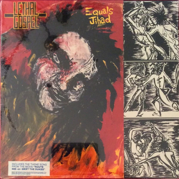 Lethal Gospel – Equals Jihad (VG+/VG+) – LP, US 1988