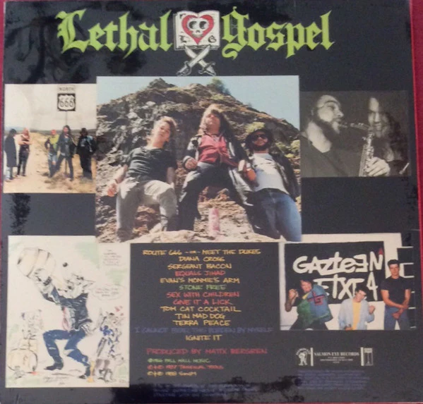 Lethal Gospel – Equals Jihad (VG+/VG+) – LP, US 1988 - Image 2