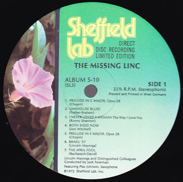 Lincoln Mayorga And Distinguished Colleagues – The Missing Linc (Volume II) (VG+/VG+) – LP, DE 1972 - Image 3