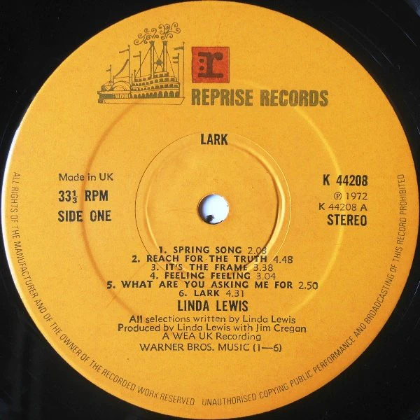 Linda Lewis – Lark (VG+/VG+) – LP, UK 1973 - Image 5