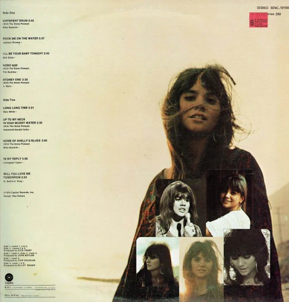 Linda Ronstadt – Different Drum (VG+/VG+) – LP, AU 1974 - Image 3
