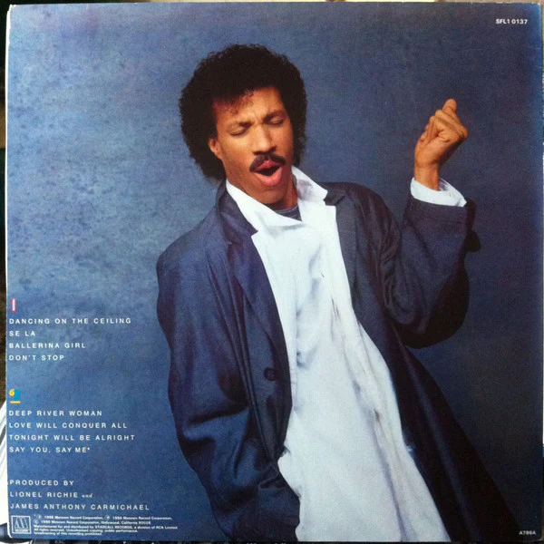 Lionel Richie – Dancing On The Ceiling (VG+/VG+) – LP, AU 1986 - Image 3