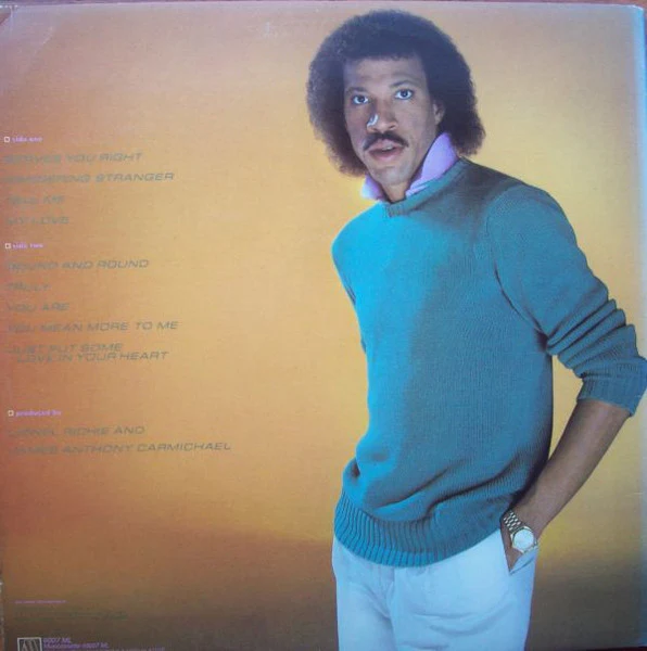 Lionel Richie – Lionel Richie (VG+/VG+) – LP, AU 1982 - Image 2