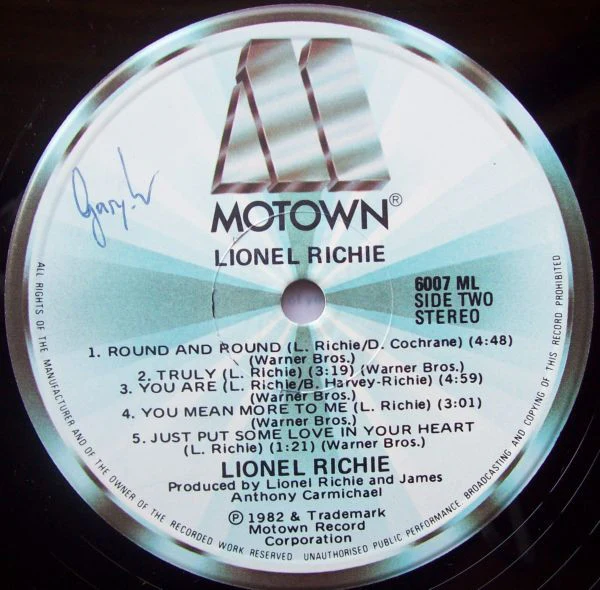 Lionel Richie – Lionel Richie (VG+/VG+) – LP, AU 1982 - Image 6