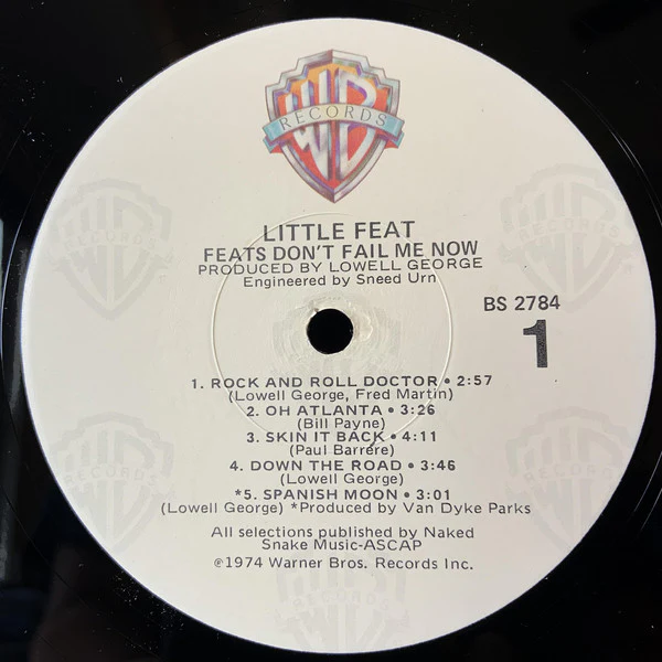 Little Feat – Feats Don't Fail Me Now (VG/VG+) – LP, US 1983 - Image 2