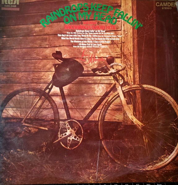 Living Marimbas – Raindrops Keep Fallin' On My Head And Other Bacharach/David Hits (VG+/VG+) – LP, AU 1970