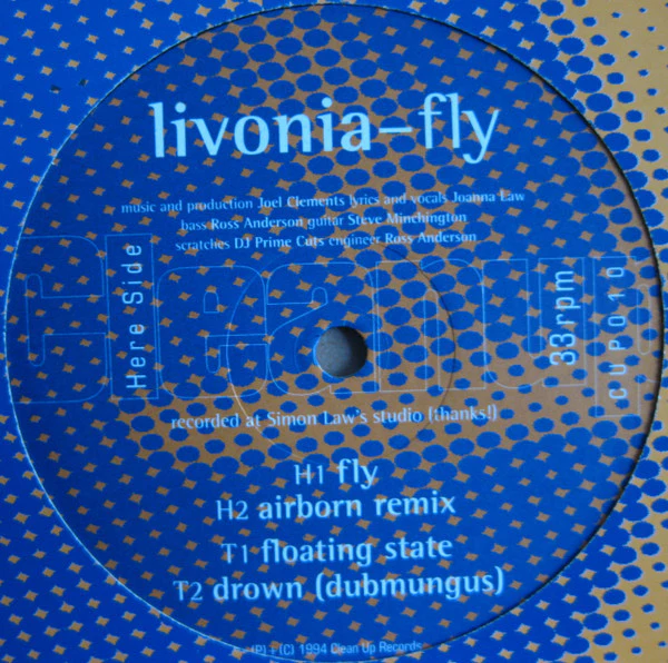 Livonia – Fly (VG+/Generic) – 12", UK 1994 - Image 2
