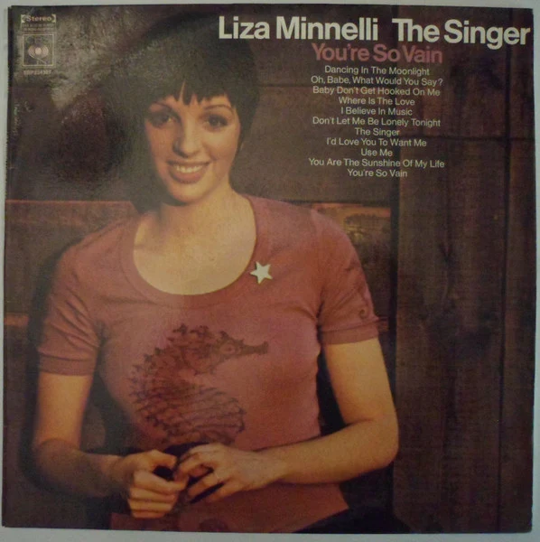 Liza Minnelli – The Singer (VG+/VG+) – LP, AU 1973