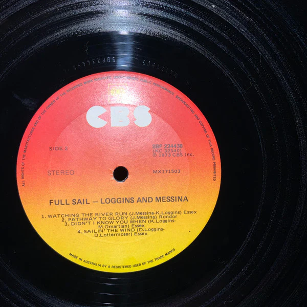 Loggins And Messina – Full Sail (VG+/VG+) – LP, AU 1973 - Image 4