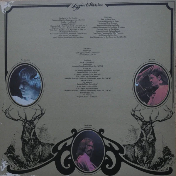 Loggins And Messina – On Stage (E/VG+) – 2xLP, NL 1974 - Image 3
