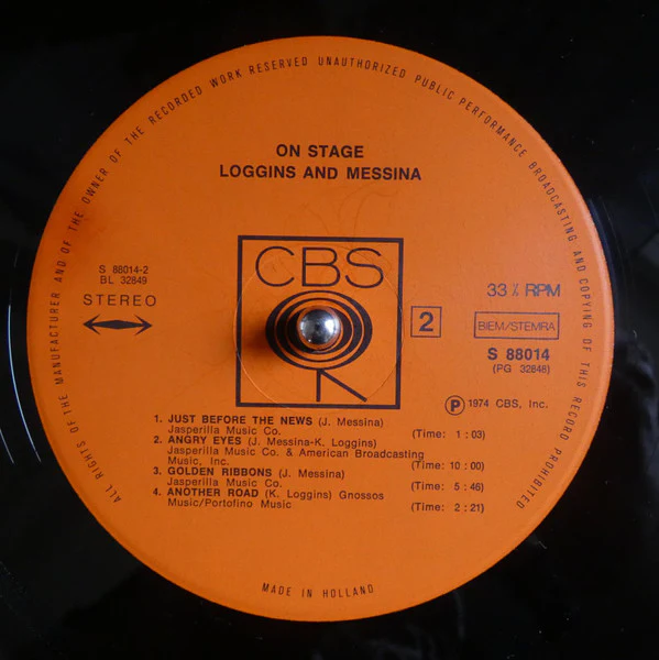 Loggins And Messina – On Stage (E/VG+) – 2xLP, NL 1974 - Image 6