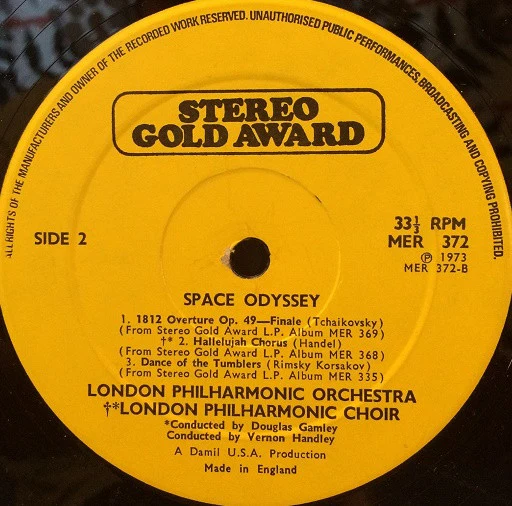 London Philharmonic Orchestra – A Sound Spectacular Stereo Space Odyssey (VG+/VG+) – LP, UK 1973 - Image 4