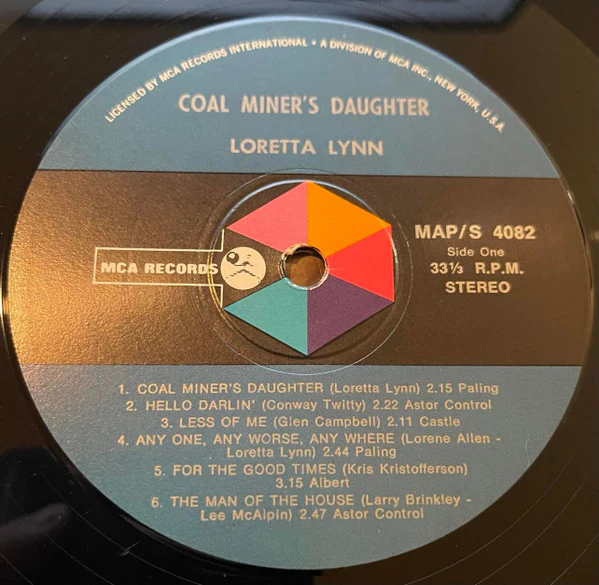 Loretta Lynn – Coal Miner's Daughter (VG/VG) – LP, AU 1970 - Image 3