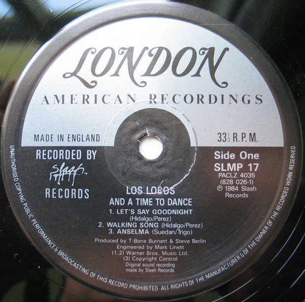 Los Lobos – ... And A Time To Dance (E/E) – LP, UK 1987 - Image 3
