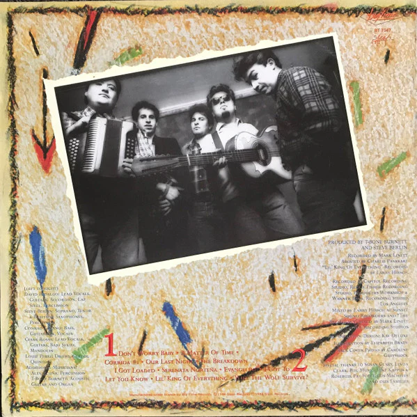 Los Lobos – How Will The Wolf Survive? (E/VG+) – LP, AU 1984 - Image 2