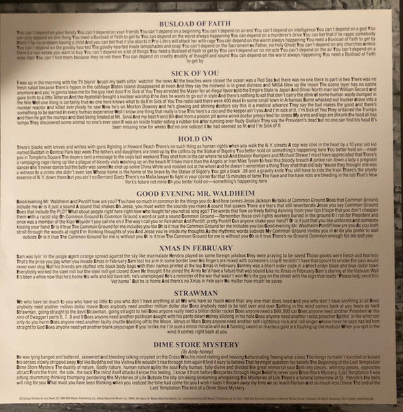 Lou Reed – New York (E/E) – 2xLP, Worldwide 2021 - Image 10