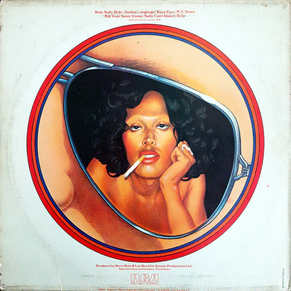 Lou Reed – Sally Can't Dance (VG+/VG+) – LP, NL 1974 - Image 2