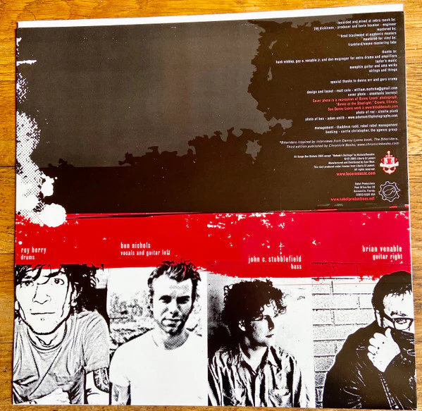 Lucero – Nobody's Darlings (VG+/VG+) – LP, US 2005 - Image 5