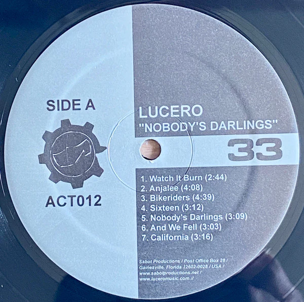 Lucero – Nobody's Darlings (VG+/VG+) – LP, US 2005 - Image 6