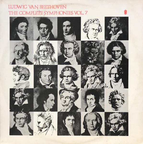 Ludwig van Beethoven – The Complete Symphonies Vol. 7 & 8 (VG+/VG+) – 2xLP, AU 1977