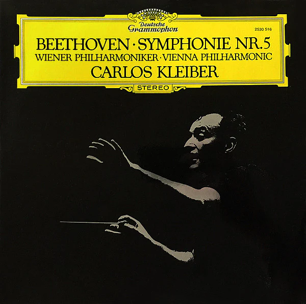 Ludwig van Beethoven, Wiener Philharmoniker, Carlos Kleiber – Symphonie Nr. 5 (VG+/VG+) – LP, DE 1975
