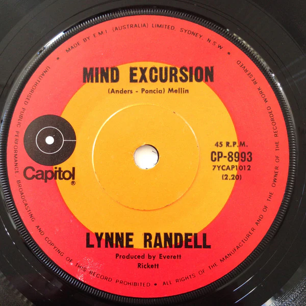 Lynne Randell – I Love My Dog (VG/Generic) – 7", AU - Image 2