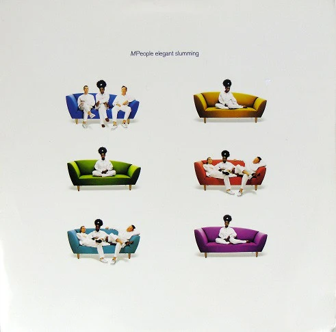M People – Elegant Slumming (NM/M) – LP, US 1994