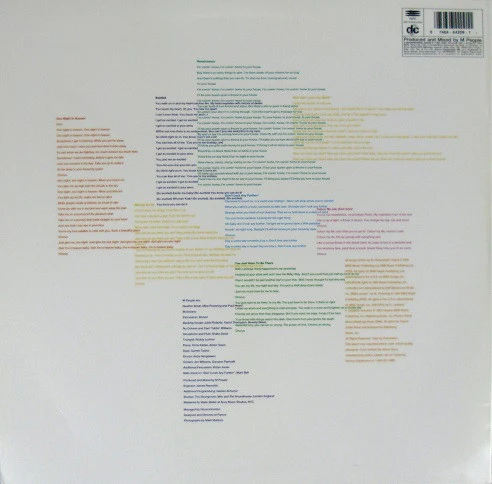 M People – Elegant Slumming (NM/M) – LP, US 1994 - Image 2