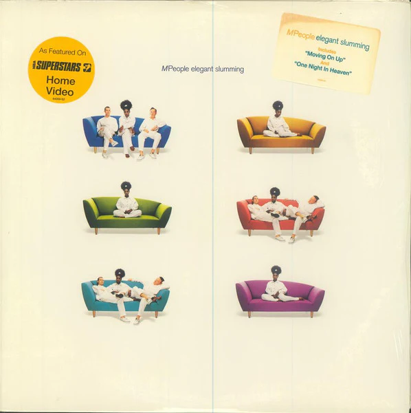 M People – Elegant Slumming (NM/M) – LP, US 1994 - Image 5