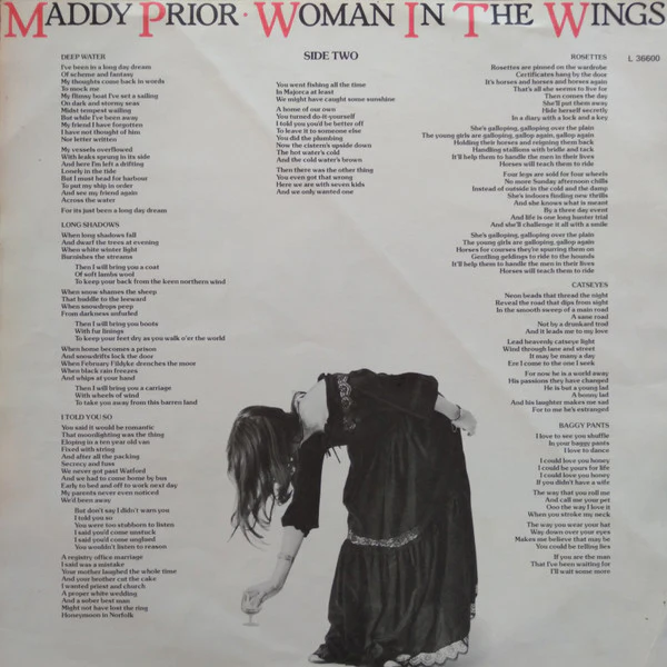 Maddy Prior – Woman In The Wings (E/VG+) – LP, AU 1978 - Image 3