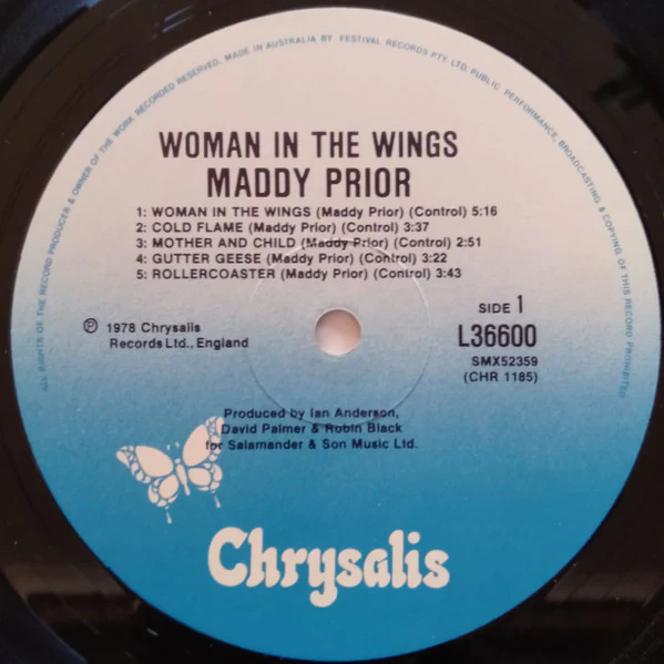 Maddy Prior – Woman In The Wings (E/VG+) – LP, AU 1978 - Image 5