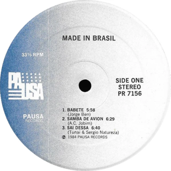 Made In Brasil – Tudo Joia (VG+/VG+) – LP, US 1984 - Image 3