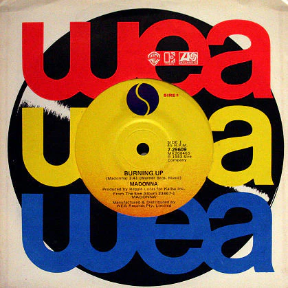Madonna – Burning Up (VG+/VG+) – 7", AU 1983 - Image 3