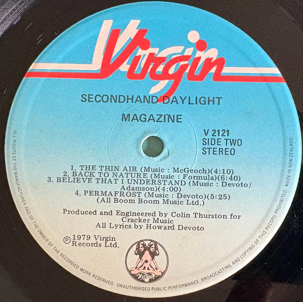 Magazine – Secondhand Daylight (VG/VG) – LP, NZ 1979 - Image 6
