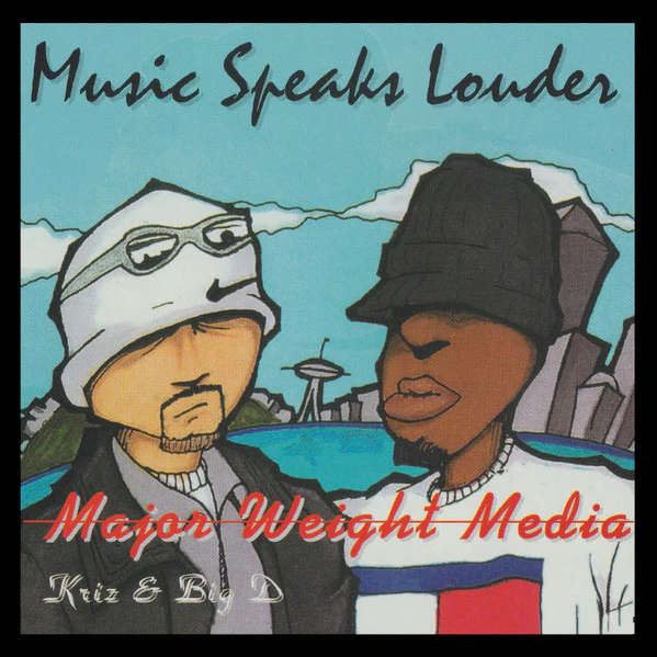 Major Weight Media – Music Speaks Louder (E/E) – 12", EU 2020