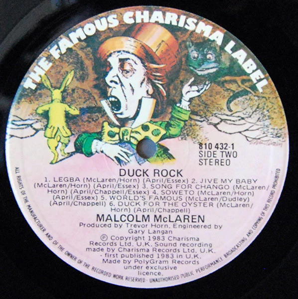 Malcolm McLaren – Duck Rock (VG+/E) – LP, Australasia 1983 - Image 8
