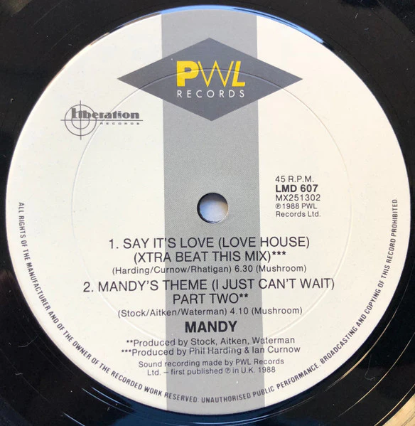 Mandy Smith – Victim Of Pleasure (VG+/VG+) – 12", AU 1988 - Image 4