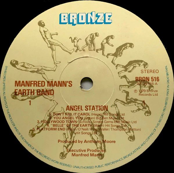 Manfred Mann's Earth Band – Angel Station (VG+/VG+) – LP, UK 1979 - Image 3