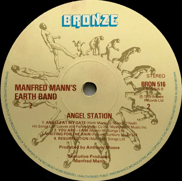 Manfred Mann's Earth Band – Angel Station (VG+/VG+) – LP, UK 1979 - Image 4