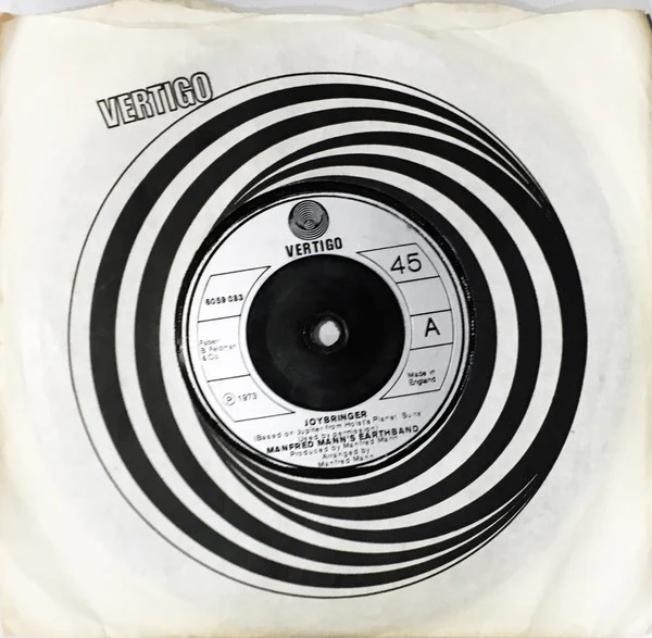 Manfred Mann's Earth Band – Joybringer (VG+/Generic) – 7", UK 1973 - Image 2