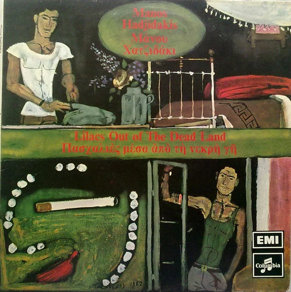 Manos Hadjidakis – Πασχαλιές Μέσα Από Τη Νεκρή Γη = Lilacs Out Of The Dead Land (VG/VG+) – LP, GR